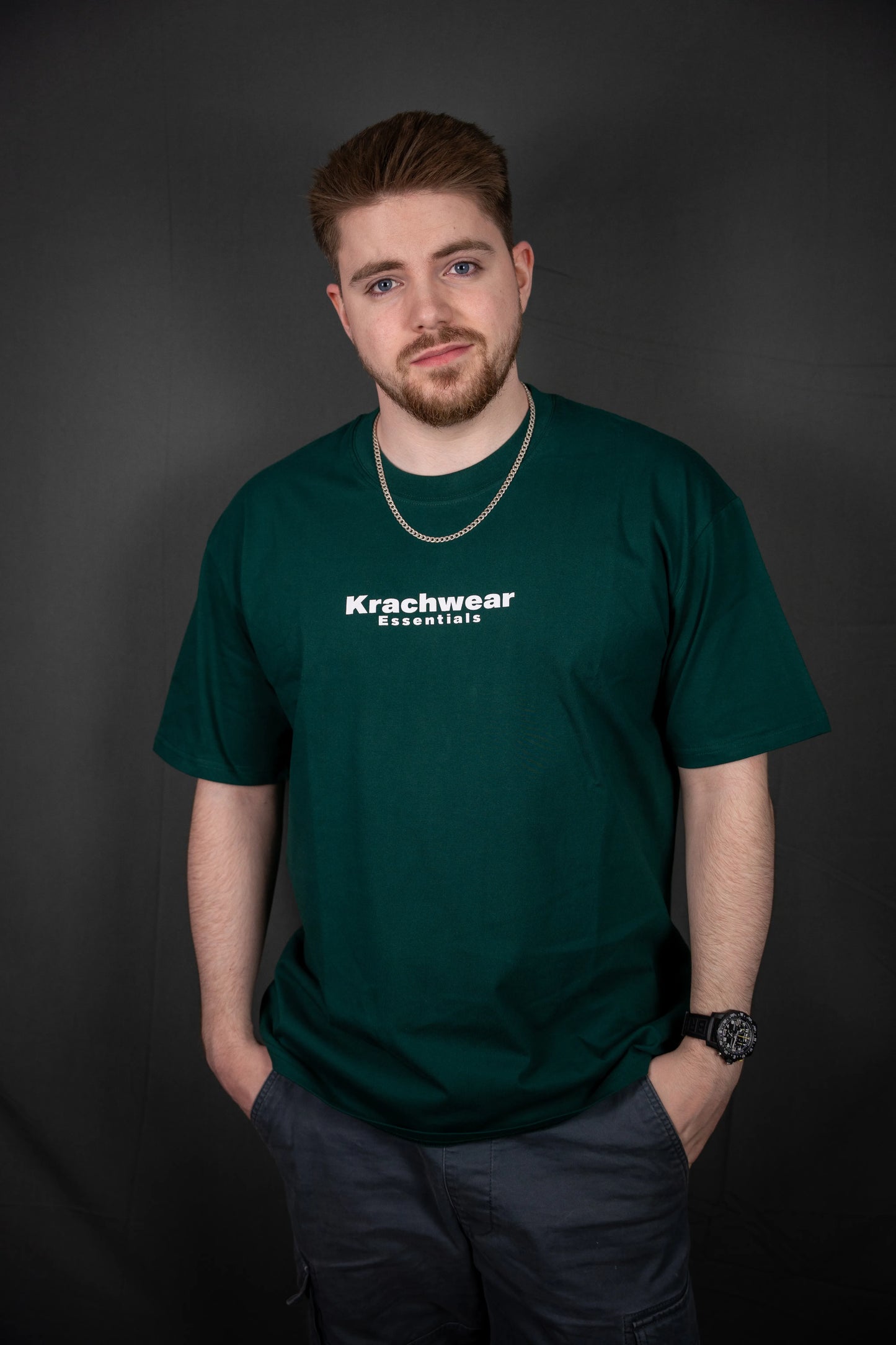 Krachwear Essentials Green Shirt