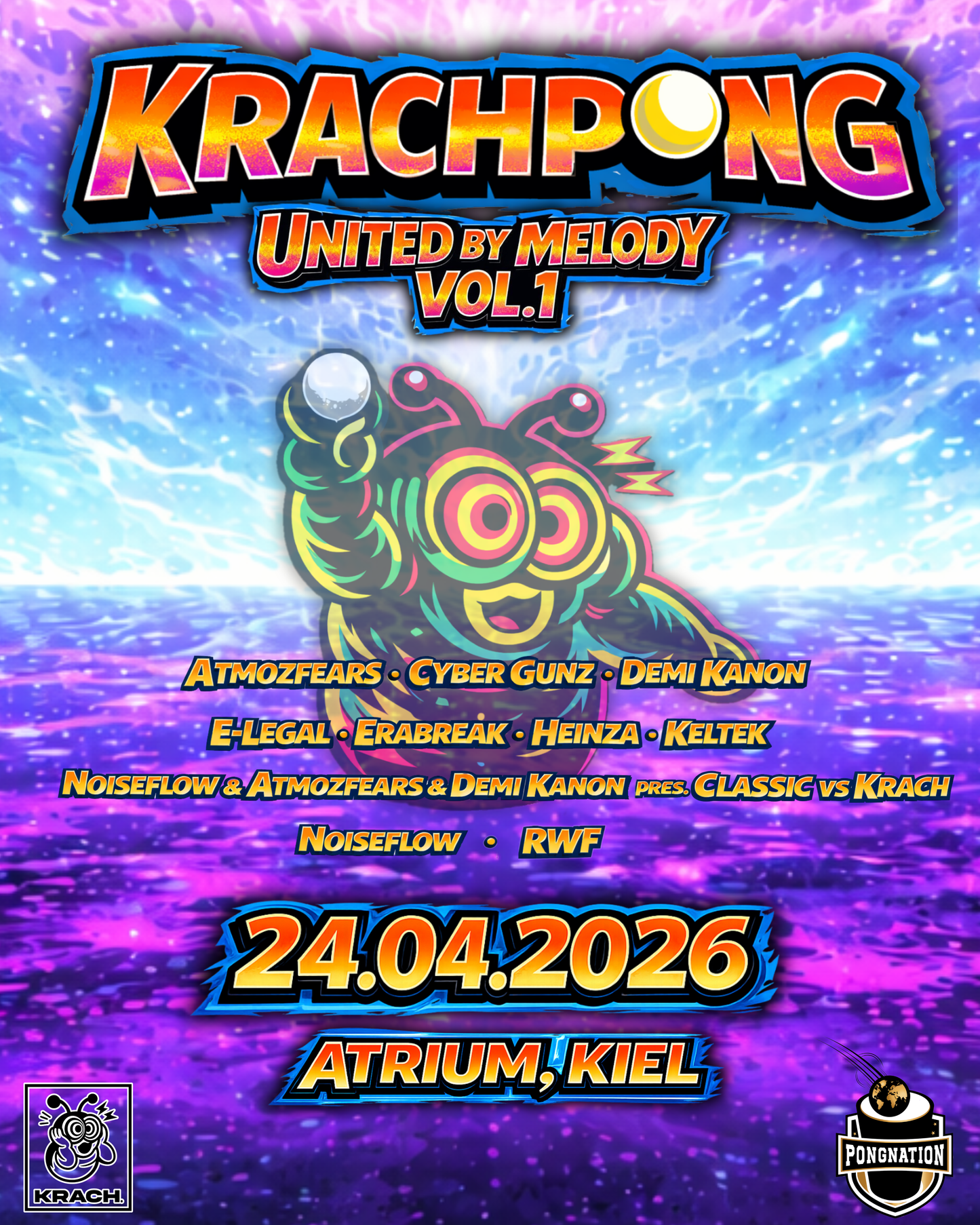 Krach Events pres. United by Melody: Krachpong Edition [Ü16]